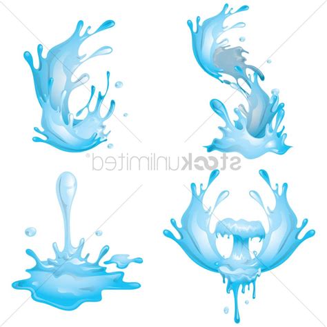 Image result for Water Splashing Drawing