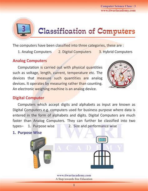 Image result for Types of Computer for Class 3