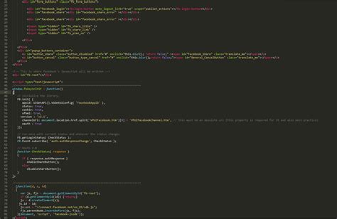 Afbeeldingsresultaten voor HTML Facebook. Website Code