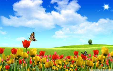 Image result for Spring Desktop Themes