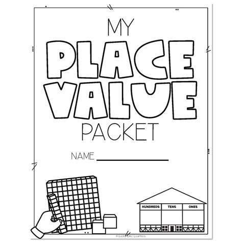Image result for First Grade Place Value Packet