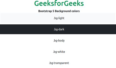 Afbeeldingsresultaten voor Bootstrap 5 Background Color Gray