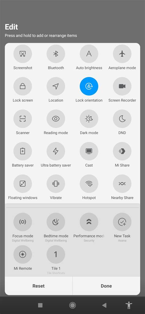 Android Quick Access Panel ಗಾಗಿ ಇಮೇಜ್ ಫಲಿತಾಂಶ