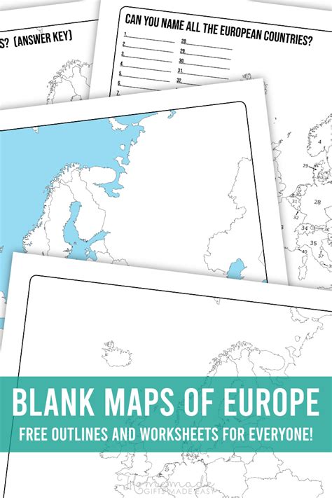 Image result for Blank Europe Map to Label