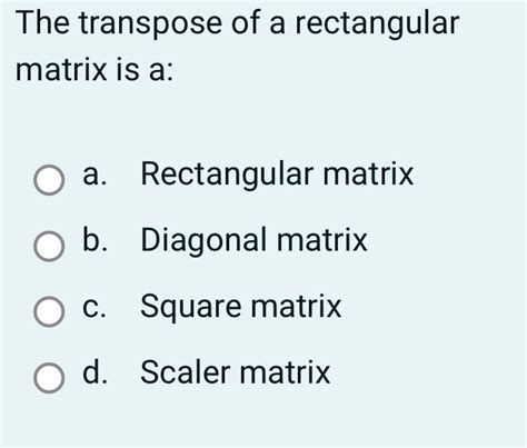 Transpose of Rectangular Matrix Java に対する画像結果