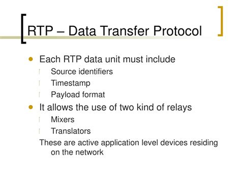 Image result for RTP Protocol