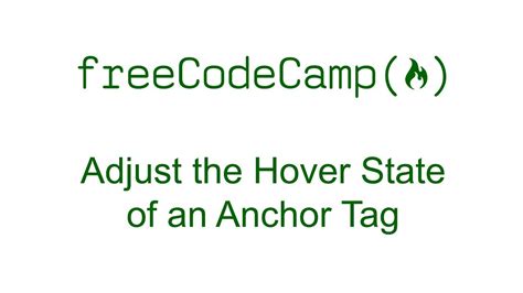Image result for How to Use Hover in HTML Anchor Tag
