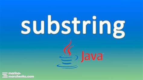 Substring Method in Java に対する画像結果