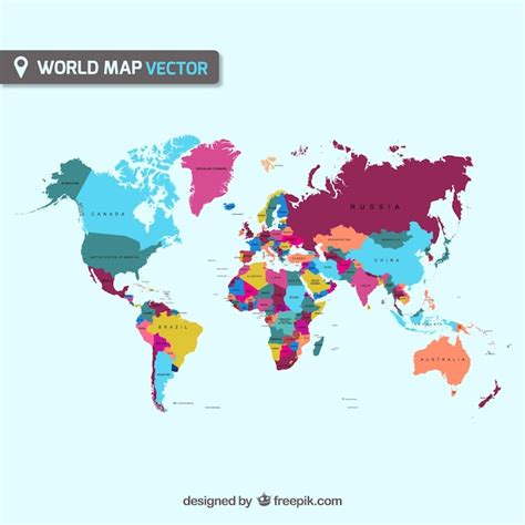Afbeeldingsresultaten voor World Map Vector Image Freepik