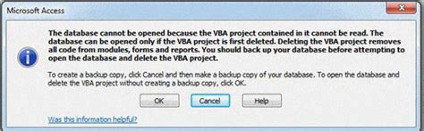 Image result for VB Database Error