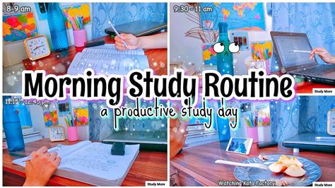 Afbeeldingsresultaten voor Morning Study Routine