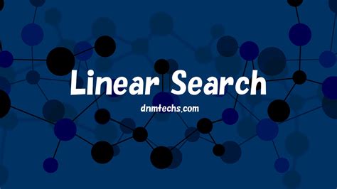 Image result for Linear Searching