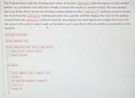 Image result for How Can We Add 2 Floating Point Java