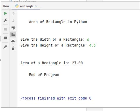 Image result for Init Method for Rectangle Python with Area
