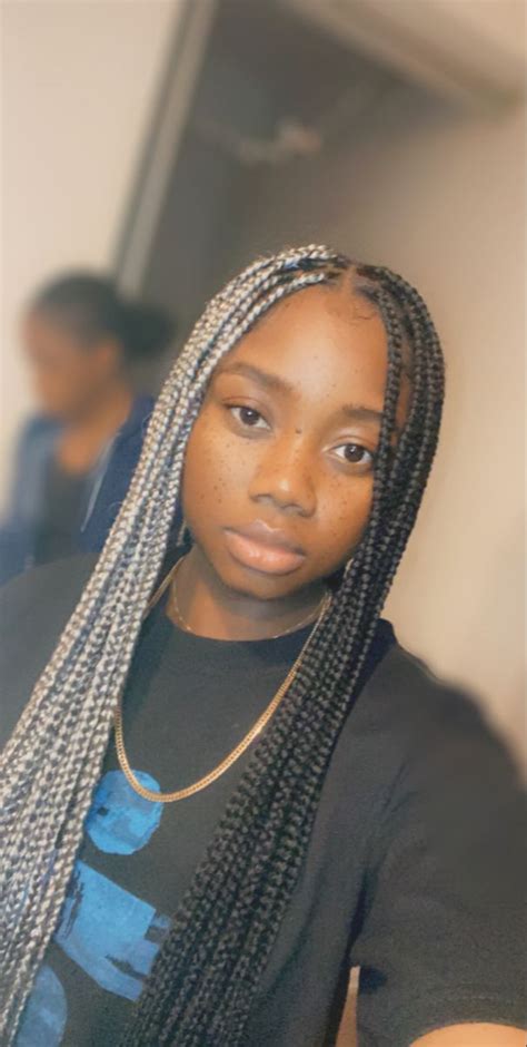 Toradh íomhá ar Half Color Box Braids