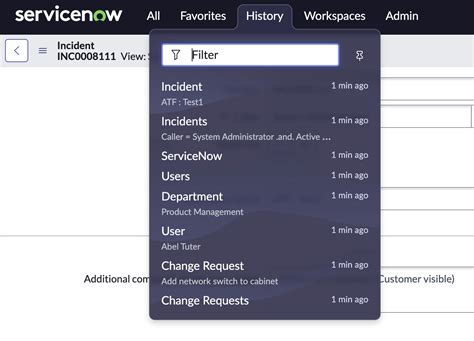 ServiceNow Application Service Example に対する画像結果