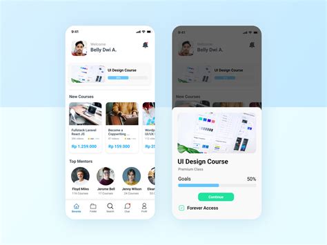 Image result for Training Module UI Design