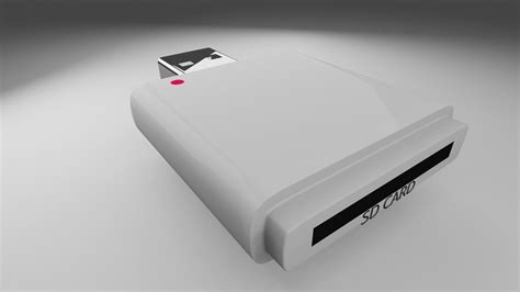 Image result for SD Card Reader Module 3D Model