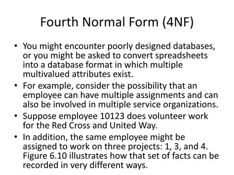 Image result for Fourth Normal Form