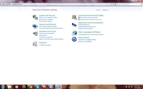 Image result for Windows 7 Control Panel User Accounts