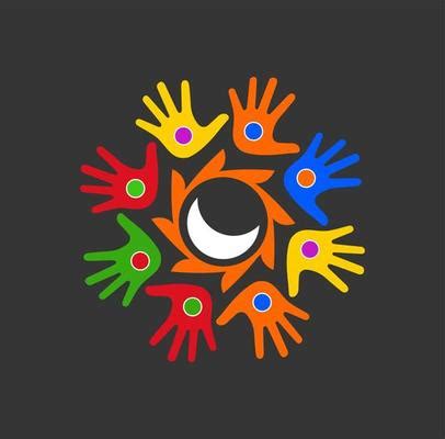 Unity Hand Logo Vector に対する画像結果