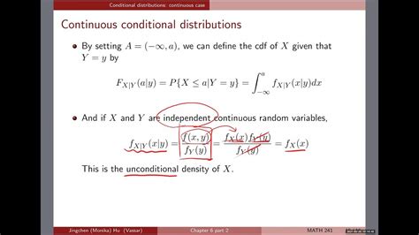 Image result for Continuous Conditional Distribution