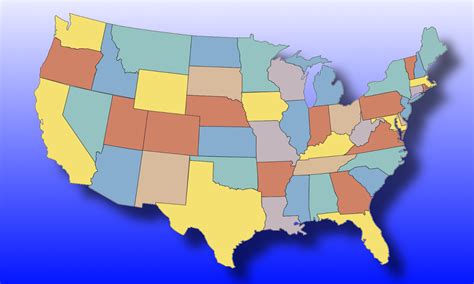 Image result for USA State Map Quiz