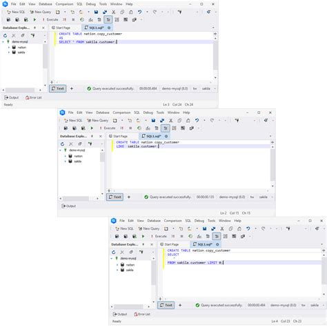 Copy Table in MySQL に対する画像結果