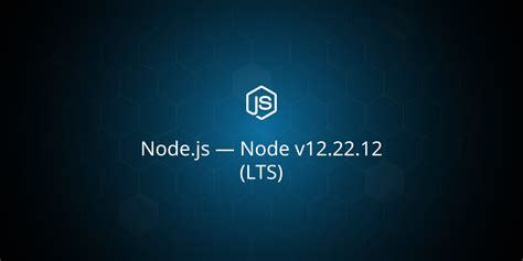 Node.js 12 に対する画像結果
