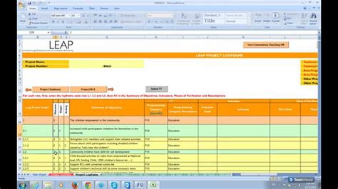 Image result for Logframe Layout