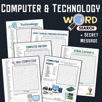 Image result for Word Search for Computer Technology Students