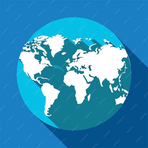 Image result for Blue Color World Map in Vector