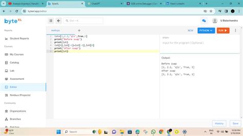 Toradh íomhá ar Link List in C Using Gdb Compiler