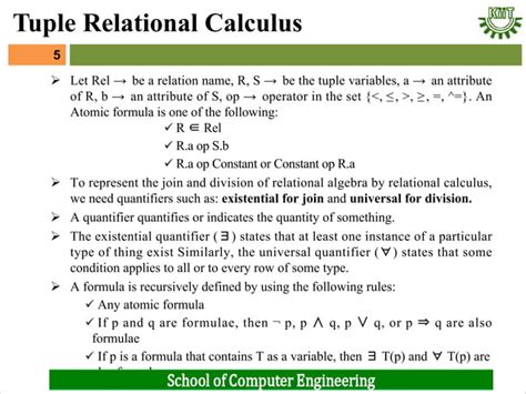 Image result for Tuple Relational Calculus in DBMS