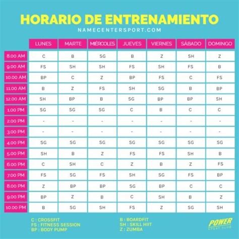 Gym Timetable Example に対する画像結果