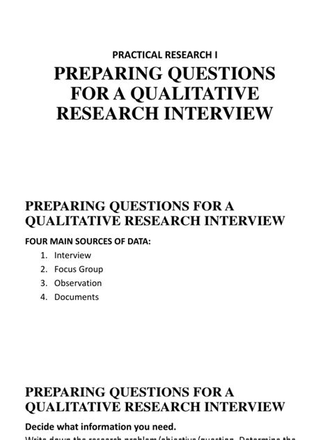 Toradh íomhá ar Research Interview Example