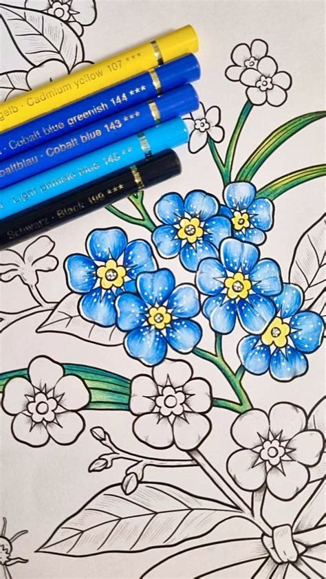 Image result for Blue Colored Pencil Coloring Tutorial