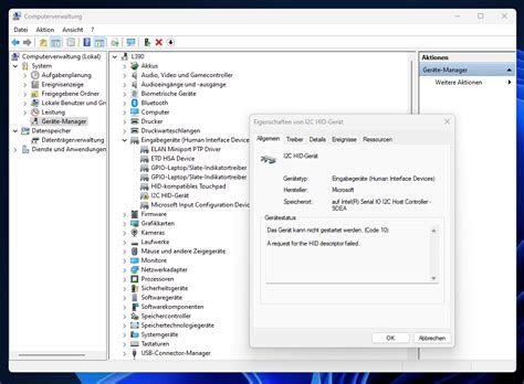 Image result for I2C HID Device Code 22