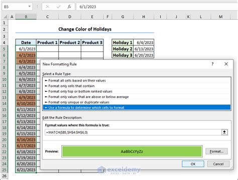 Image result for Excel Color Days
