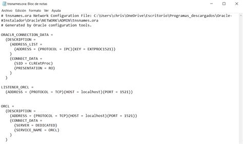 Image result for Tnsnames Oracle SQL Developer