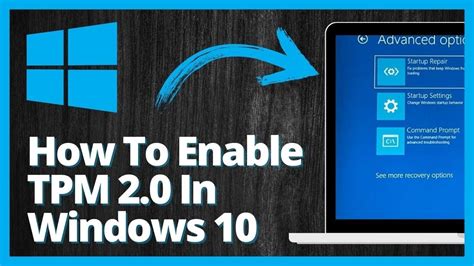 Image result for How to Enable TPM 2.0 On Windows 10 PC
