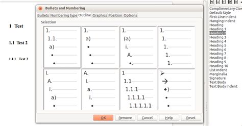 Image result for Number Letter Format Outline Example