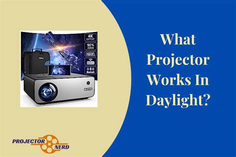 Toradh íomhá ar Daylight Viewable Projector