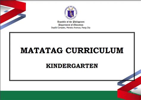 Kindergarten-Matatag-Curriculum-Guide - The DepEd Teachers Club
