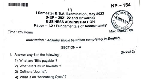 Image result for BBA Semester 1 Question Paper
