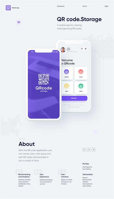 QR Generator UI Design に対する画像結果