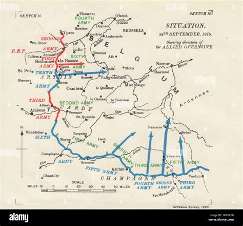 Image result for WW1 Front Lines Map