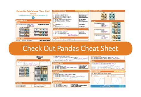 Python Cheat Sheet DataCamp に対する画像結果