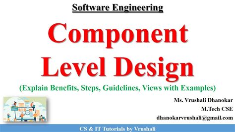 Component Level Design Example に対する画像結果