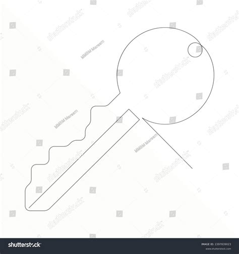 Image result for Simple Key Picture Line